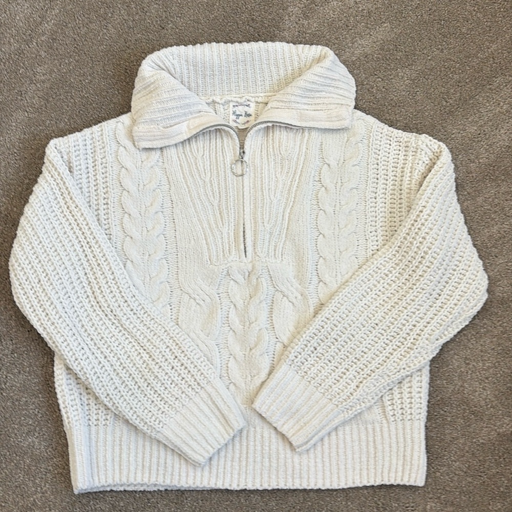 Making room in my closet for a new items! Off-white or cream color sweater.
